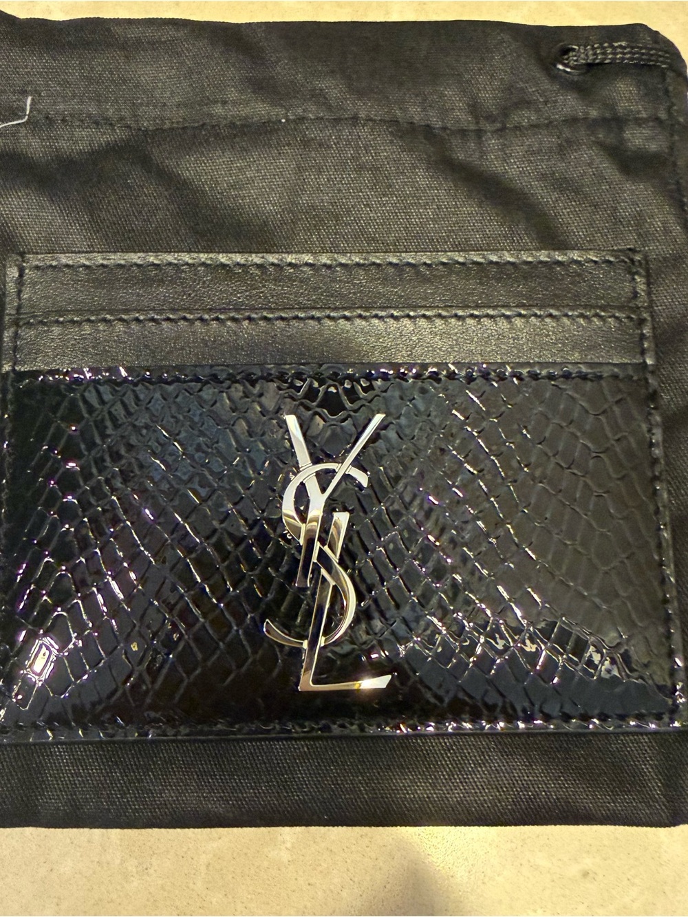 Saint Laurent YSL Card Case NWT